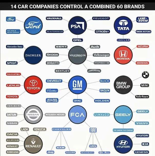 14 Car Companies