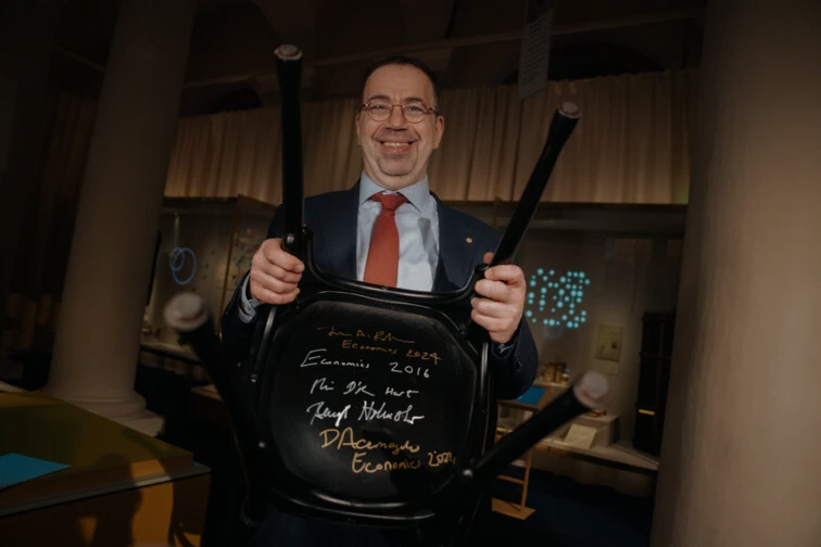 Portrait of Daron Acemoglu