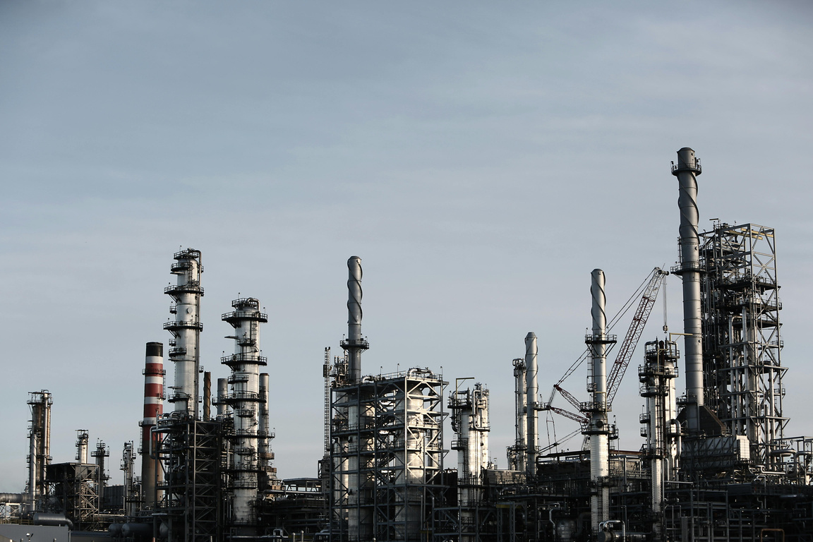 Industrial landscape and environmental impact
