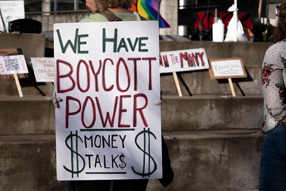 Economic Blackout protest in the USA