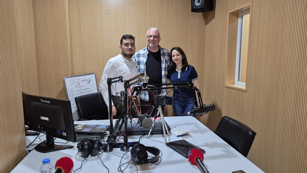 Ezgi Eylem Erdoğan, Prof. Dr. Yalçıntaş and Arda Akgül
