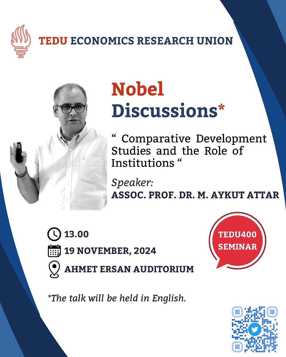 Nobel Discussions: 2024 Nobel Prize & Daron Acemoğlu’s Studies